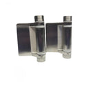 Pentures à ressort verre-à-verre — LS-GG-2 (paire)