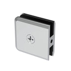 Pince de douche biseautée, 2 × 2 po — Chrome