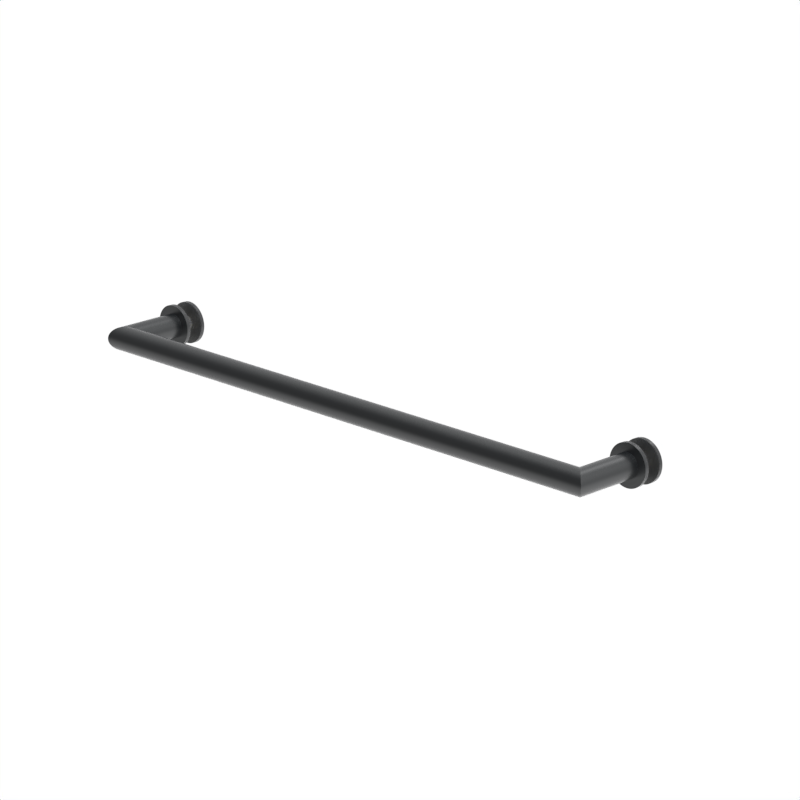 Porte-serviettes de douche coupe en biseau, 18 po — Gris anthracite (image d'illustration)