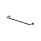 Porte-serviettes de douche tubulaire, 18 po — Laiton antique (image d'illustration)
