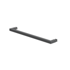 Porte-serviettes de douche carré, 18 po — Gris anthracite (image d'illustration)