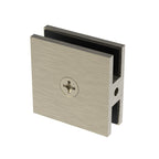 Pince de douche carrée, 2 × 2 po — Bronze brossé