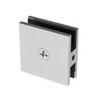 Pince de douche carrée, 2 × 2 po — Chrome