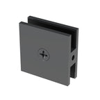 Pince de douche carrée, 2 × 2 po — Gris anthracite