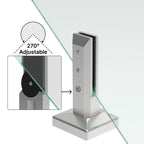 Spigot - Série Titan - Réglable 8" - Carré (Escalier)