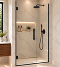 Porte de douche 10 mm clair, 79 po (image d'illustration)