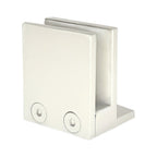 Attache latérale 2 po — C-S90W mur-verre — fini blanc