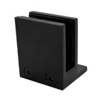 Attache latérale 2 po — C-S90W mur-verre — fini noir
