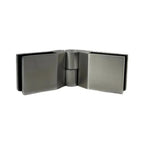 Attache ajustable 2 po — DG-AC-L verre-à-verre — fini argent