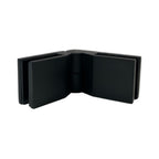 Attache ajustable 2 po — DG-AC-L verre-à-verre — fini noir