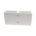 Attache 180° 2 po — L6018 verre-à-verre — fini blanc